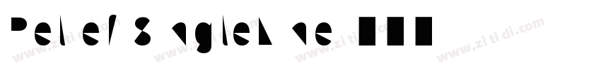 Relief SingleLine字体转换 Relief SingleLine字体转换